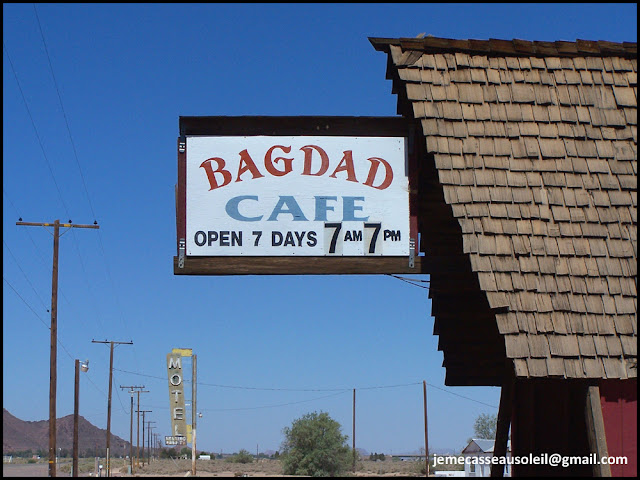 Le motel du film " Bagdad café "