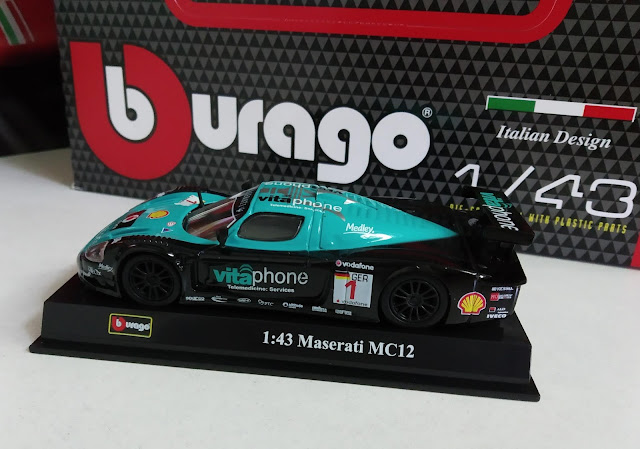 BBurago Race 1:43 Maserati MC12