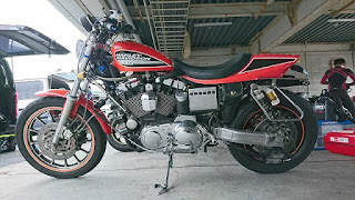 ハーレー,スポーツスター,サーキット,がるーだ,ターコイズ,ダートラ,883R,sportster,circuit