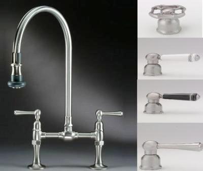 Bridge Faucet With Sprayer3