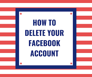   how you delete your facebook account