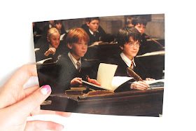 harry potter post card