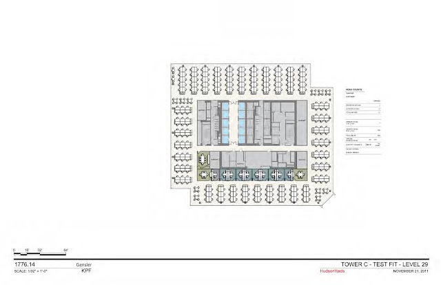 Floorplan of new office tower