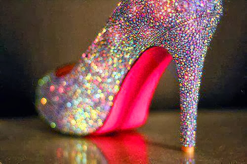 Glitter High Heel Perfect For Parties 