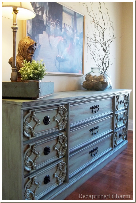 turquoise dresser 063a turquoise dresser 063a