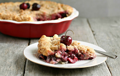 Deep Dish Cherry Crumb Pie