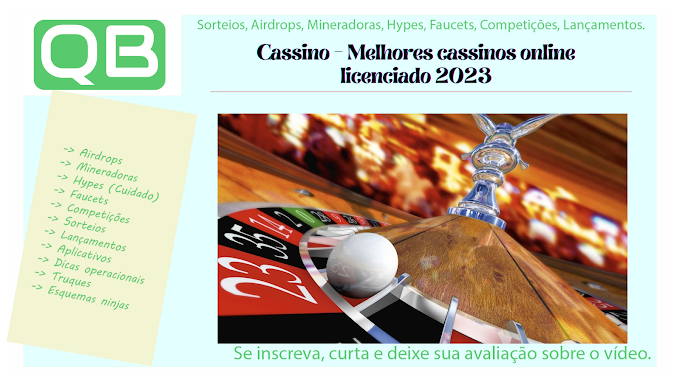 Cassino - Melhores cassinos online licenciado 2023