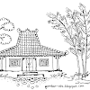 Mewarnai Rumah Adat Jawa Timur / Gambar Sketsa Rumah Adat Jawa Timur Page 1 Line 17qq Com : Joglo khas jawa timur juga identik dengan hiasan berupa ukiran di atas.