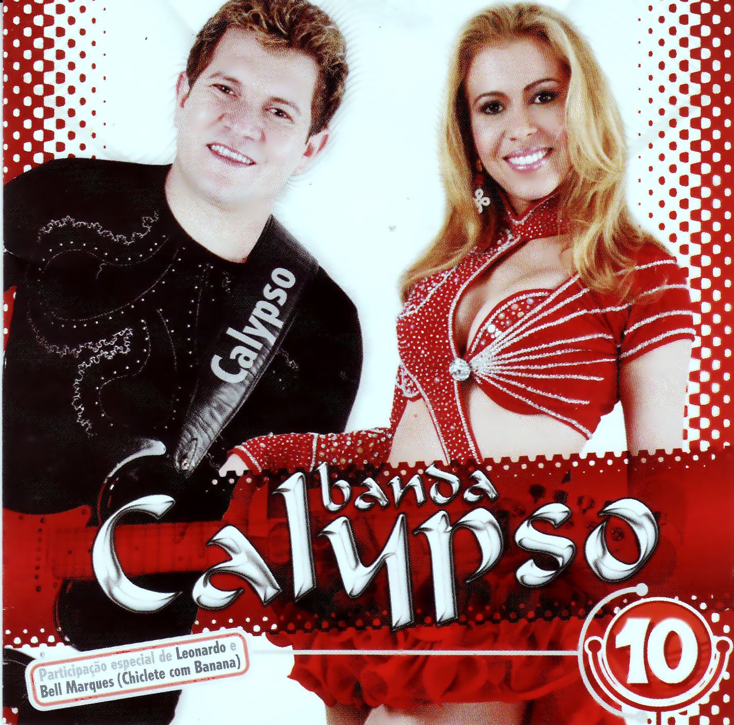 Capa dos CDs da banda calypso.