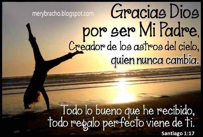 Gracias Dios por ser Mi Padre  Entre Poemas, Vivencias y 