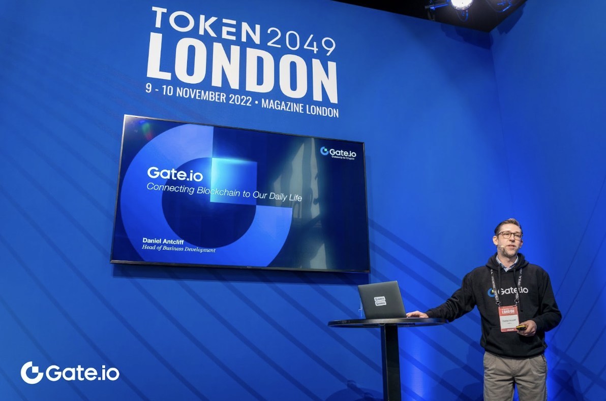 Gate.io Delivers Keynote on its Ecosystem at TOKEN2049 in London