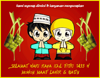 SELAMAT HARI RAYA IDUL FITRI 2012