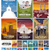 Illustrated Travel Posters / Recap