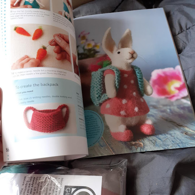 needle felt book for beginners