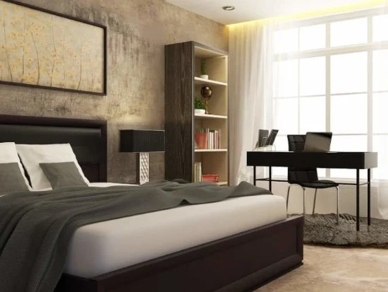 foto kamar tidur modern elegan