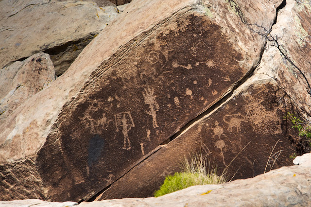 Puerco Pueblo Petroglyphs, Petrified Forest National Park