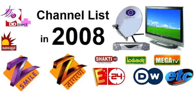 ddfreedish.in new channel 2022 DD Direct+ Channel List - TV + Radio + Other FTA - January 2008