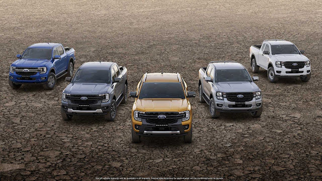 2022 Ford Ranger Global Model Revealed