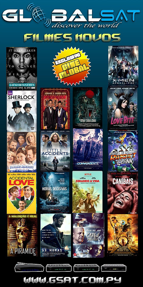 NOVOS FILMES ADICIONADOS NO CINEGLOBAL – 25/09/2016