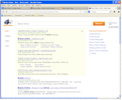 Gambar Search Engine WEBCRAWLER