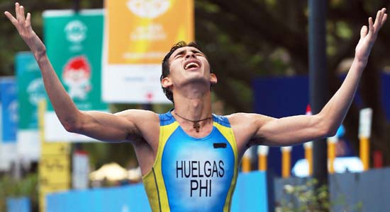 Nikko Huelgas Triathlete 2nd SEA Games gold for Philippines