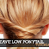 Weave Low Ponytail Tutorial