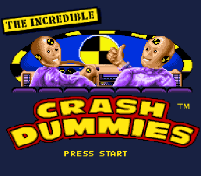 The Incredible Crash Dummies - Título