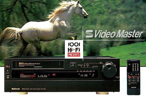 National NV-FS1000 s-vhs hifi stereo vcr