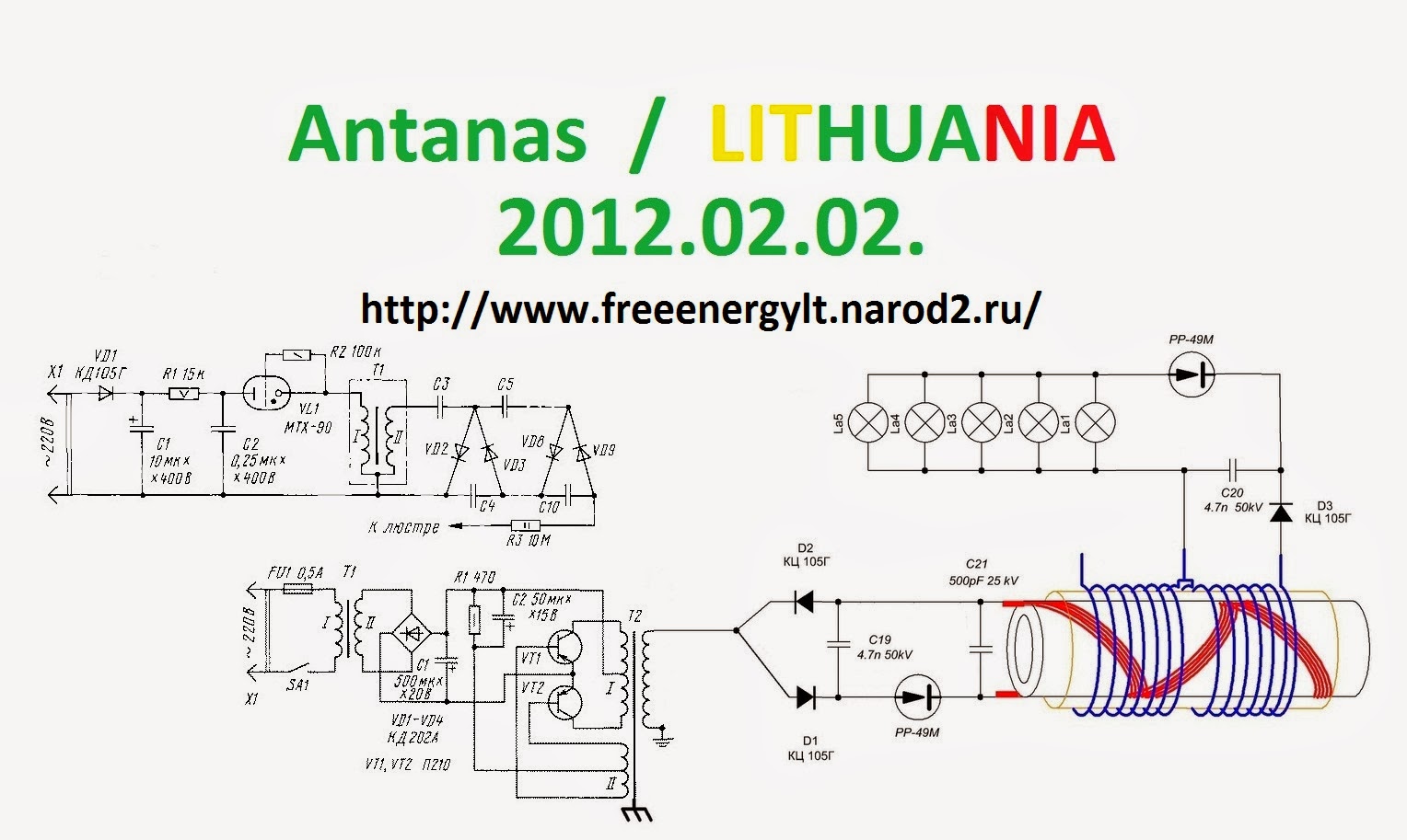 Bauanleitung Für Freie Energie Machinen Gravitations - 