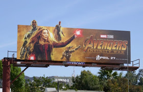 Avengers Infinity War movie billboard
