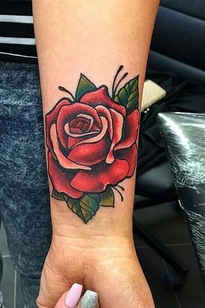 Tatuagem de rosa - 50 fotos e modelos para inspirar vocês