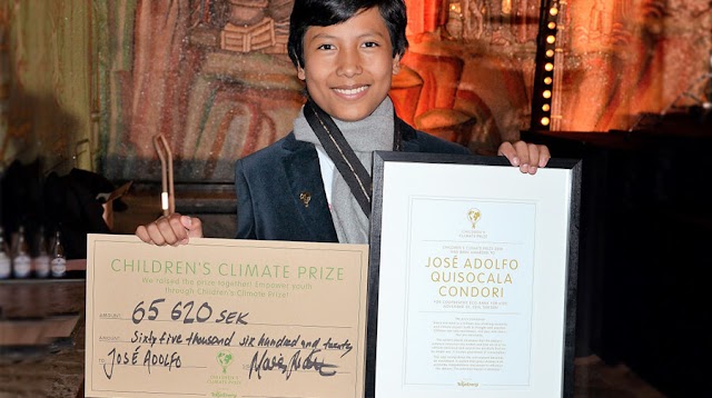 José crée sa banque verte à 7 ans