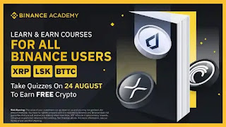 Binance Learn and Earn Quiz Answers Today Win XRP LSK BTTC Token