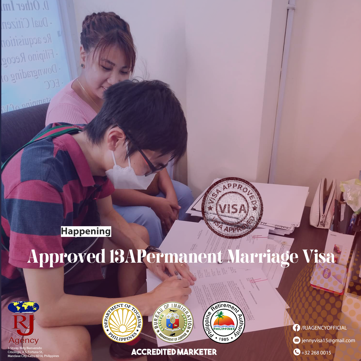 VISA APPROVED: 13A PERMANENT MARRIAGE VISA