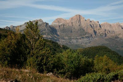 Peña Telera durante el ascenso