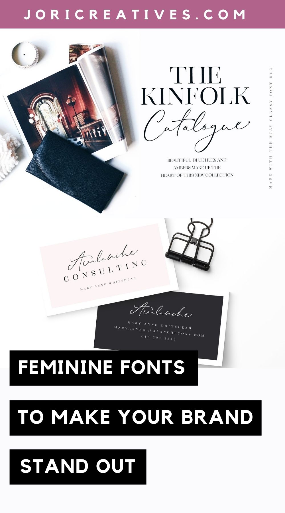 20 best feminine fonts for any design project