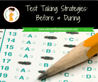 Strategies to use before and during testing to help your students be more successful