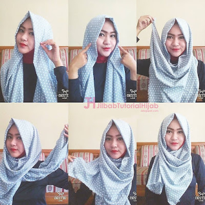 Tutorial Style Hijab Pashmina Simple Model Terbaru