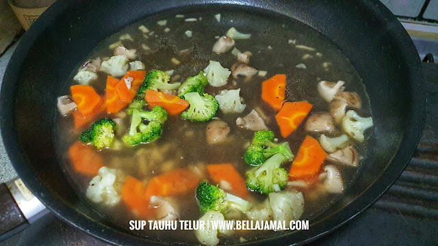 Resepi Sup Tauhu Telur/Tofu Jepun - Ini Adalah Bellarina 