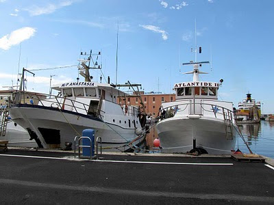 Fishing boats, Pamiglione, Livorno