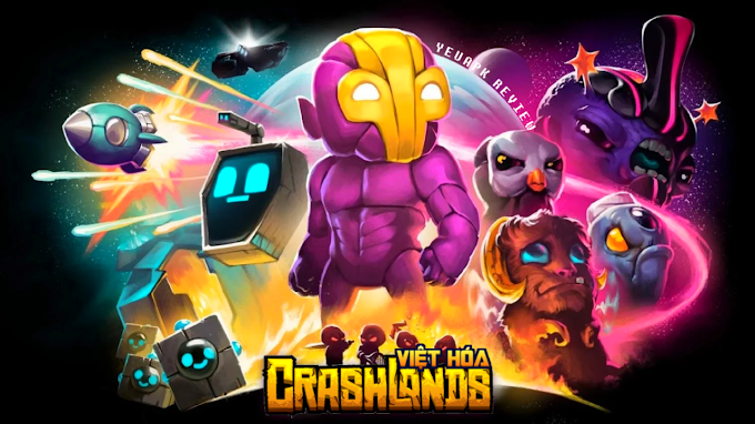 CrashLand Việt hóa cho Android - Game phiêu lưu sinh tồn ngoài không gian