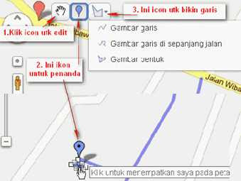 Peta google Maps Bahrul watermarks