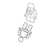 #9 Lego Coloring Page