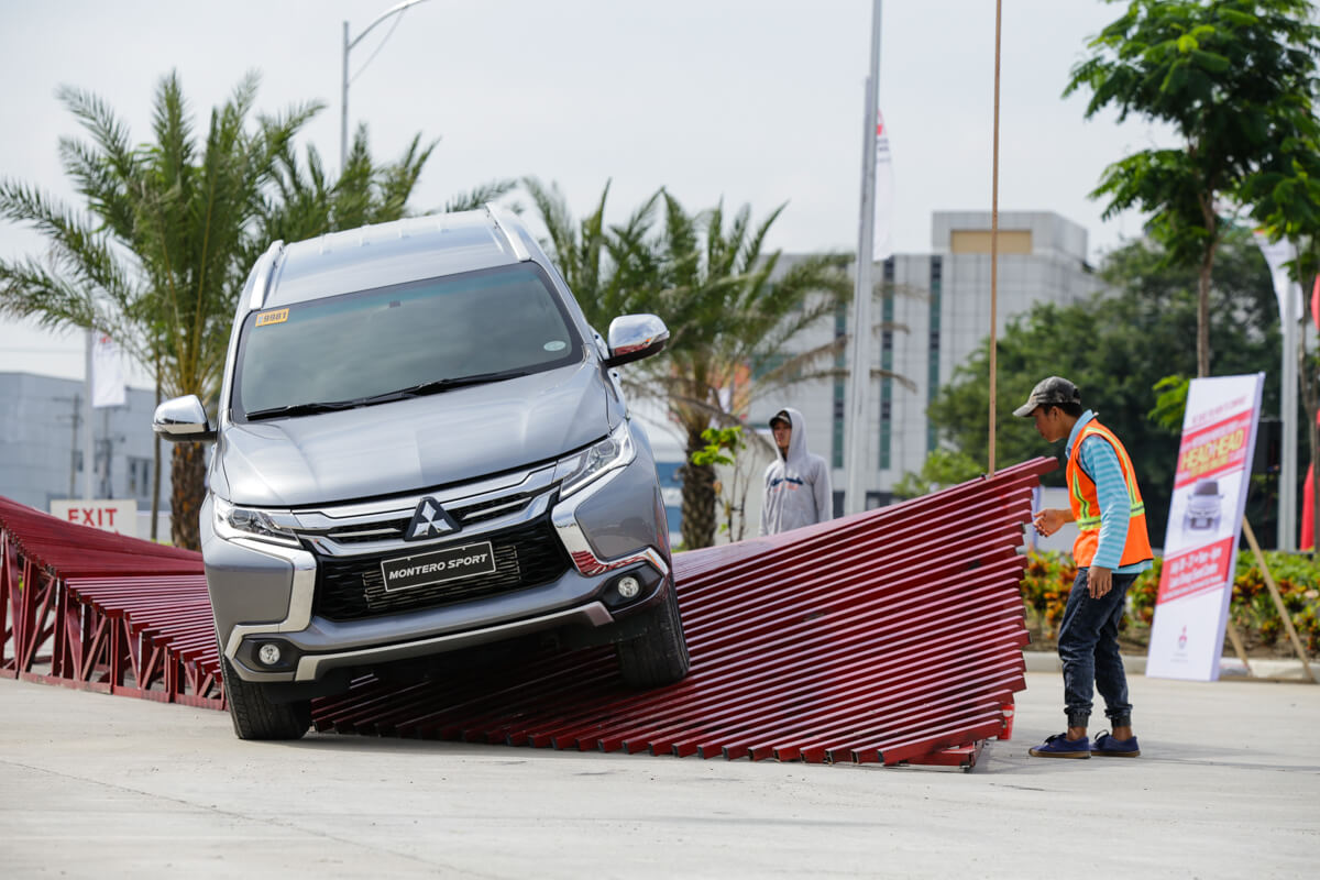 Mitsubishi Montero Sport Spiral Ramp Test