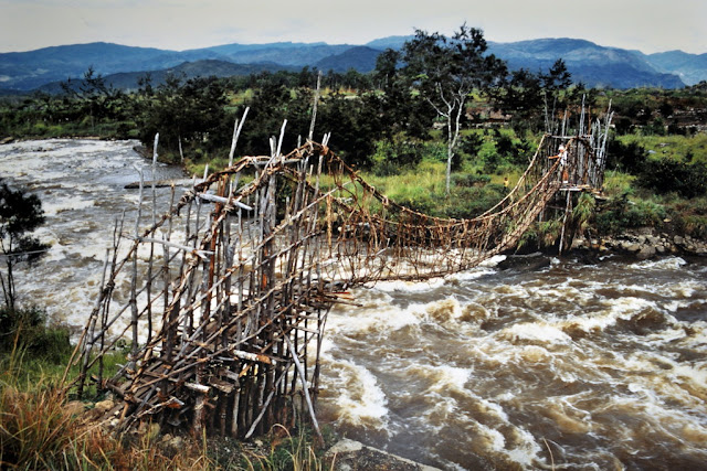 1. Baliem River Bridge (Western New Guinea)