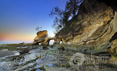 Sunset di Pantai Watu Parunu