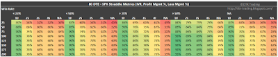 80 DTE SPX Short Straddle Summary Win Rate