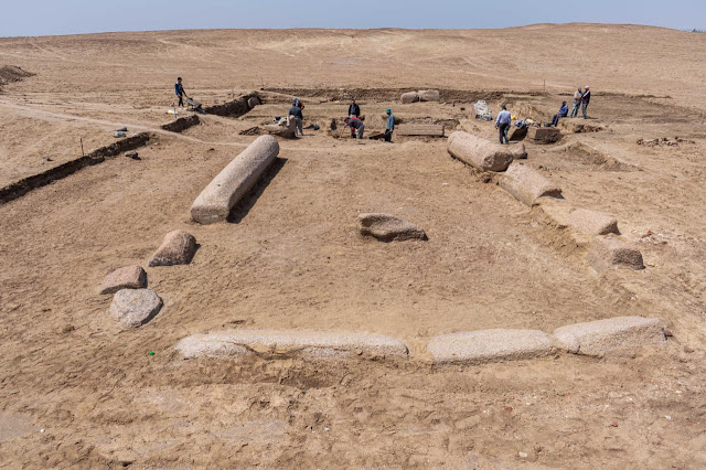 Ruins of ancient temple dedicated to Zeus unearthed in Sinai