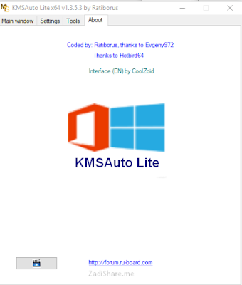 Download KMSAuto Lite 1.3.5.3 Activator