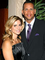 Alex Rodriguez with Wife